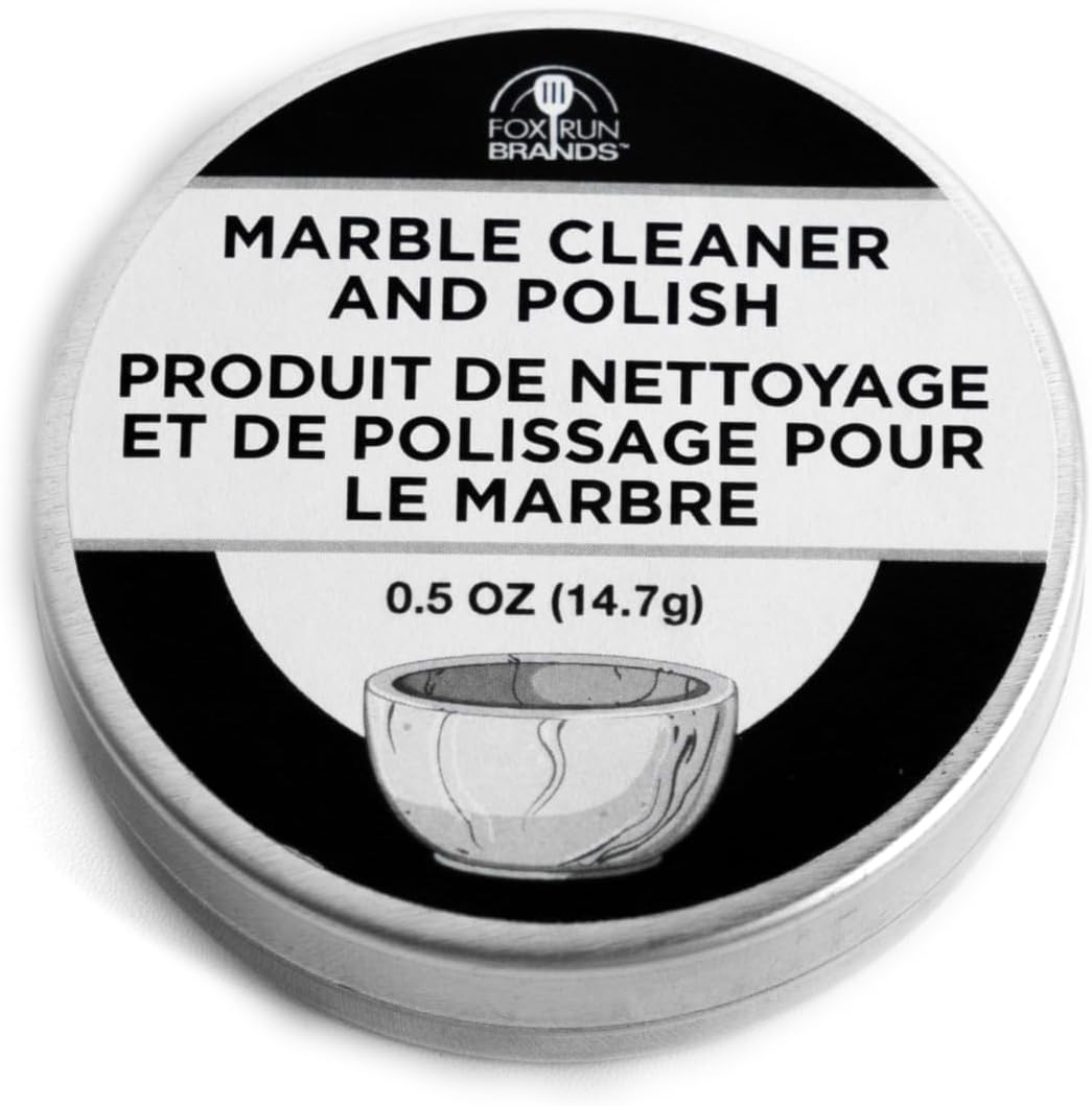 Fox Run Marble Cleaner Polish, 0.5 oz