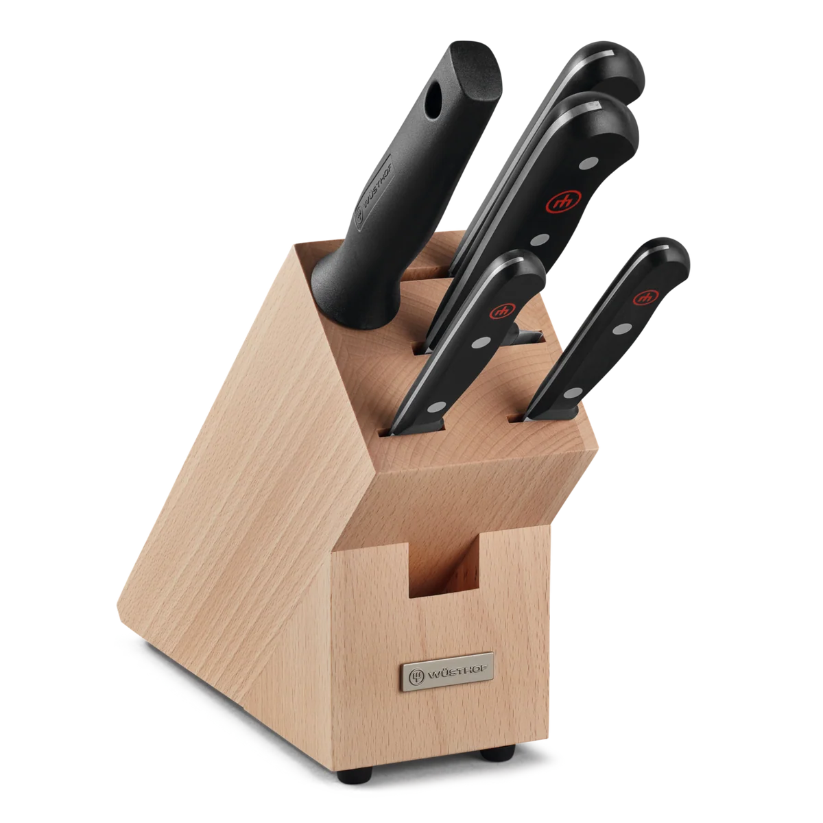 Wüsthof Gourmet Knife Block Set – 6 pcs.