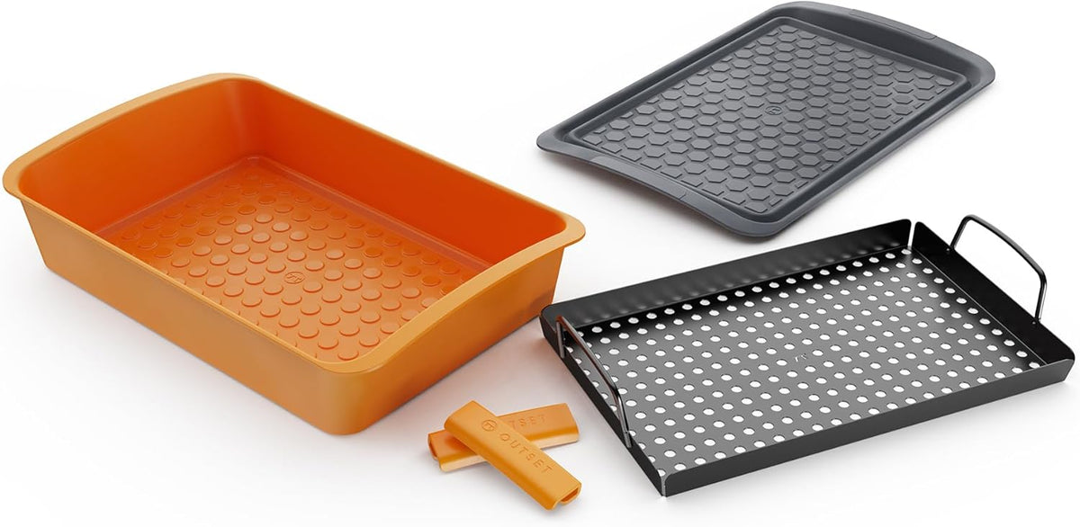 Outset Marinate, Grill & Serve Set