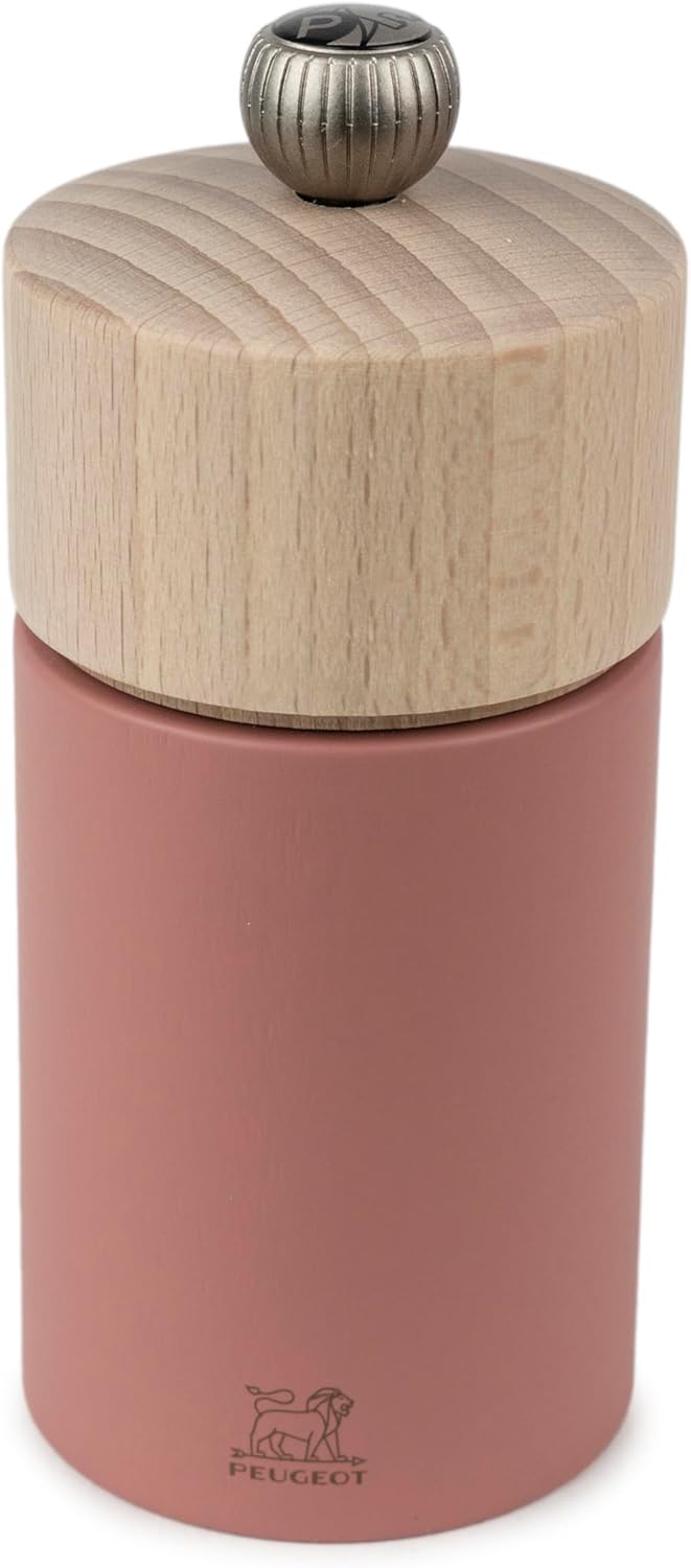 Peugeot Boreal Manual Pepper Mill – Hazelnut Beechwood – 12 cm