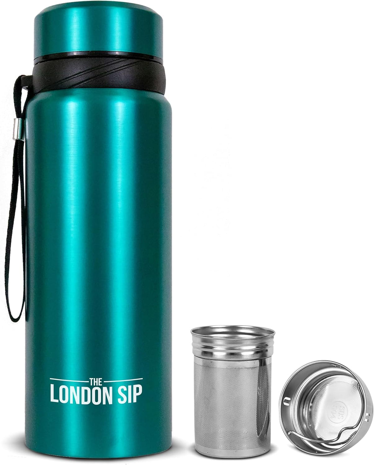 London Sip Tea Infuser Bottle – Blue – 25 oz