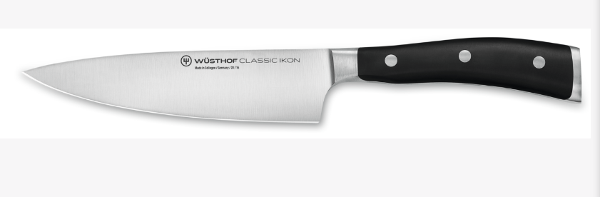 Wüsthof Classic Ikon Chef&#39;s Knife – 6&quot; Wusthof by Kitchen Niche