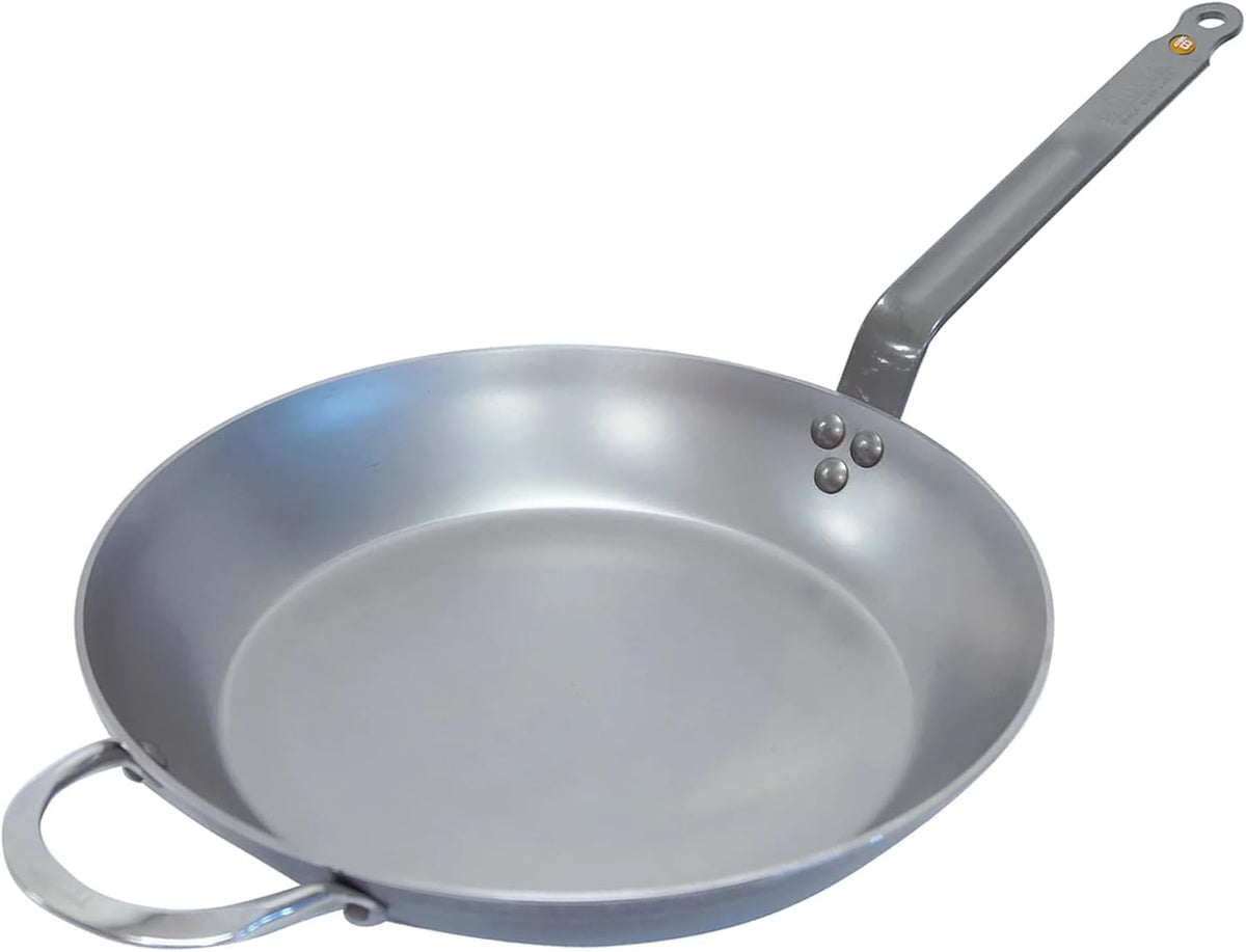 De Buyer Mineral B Element Round Steel Fry Pan – 36 cm
