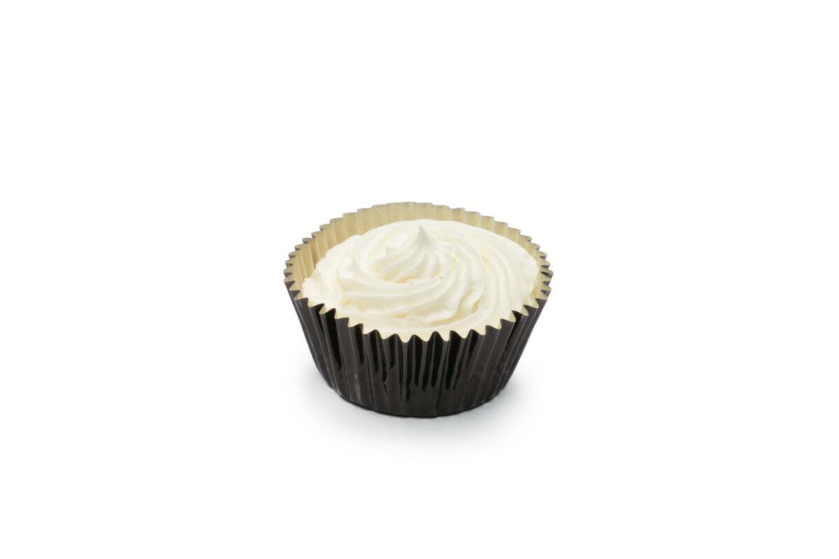 Fox Run Black Foil Baking Cups, Set of 32