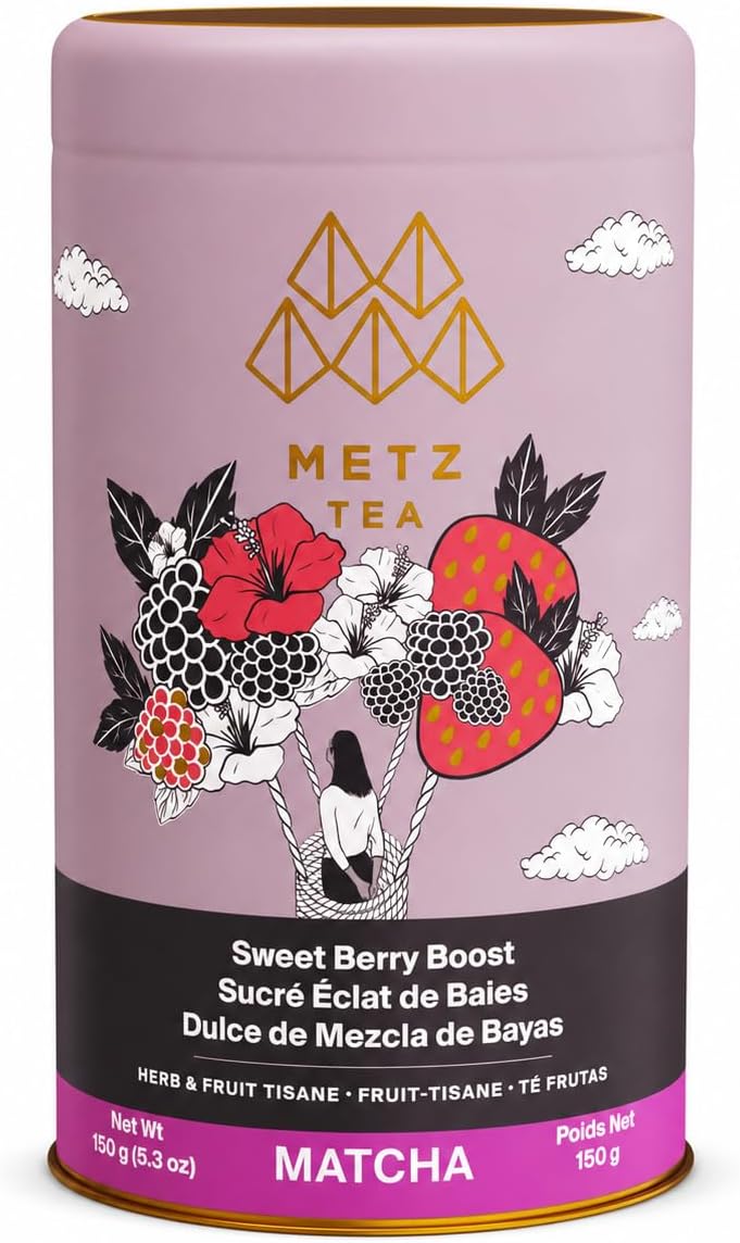 Metropolitan Tea Sweet Matcha Berry Boost Herbal Tea