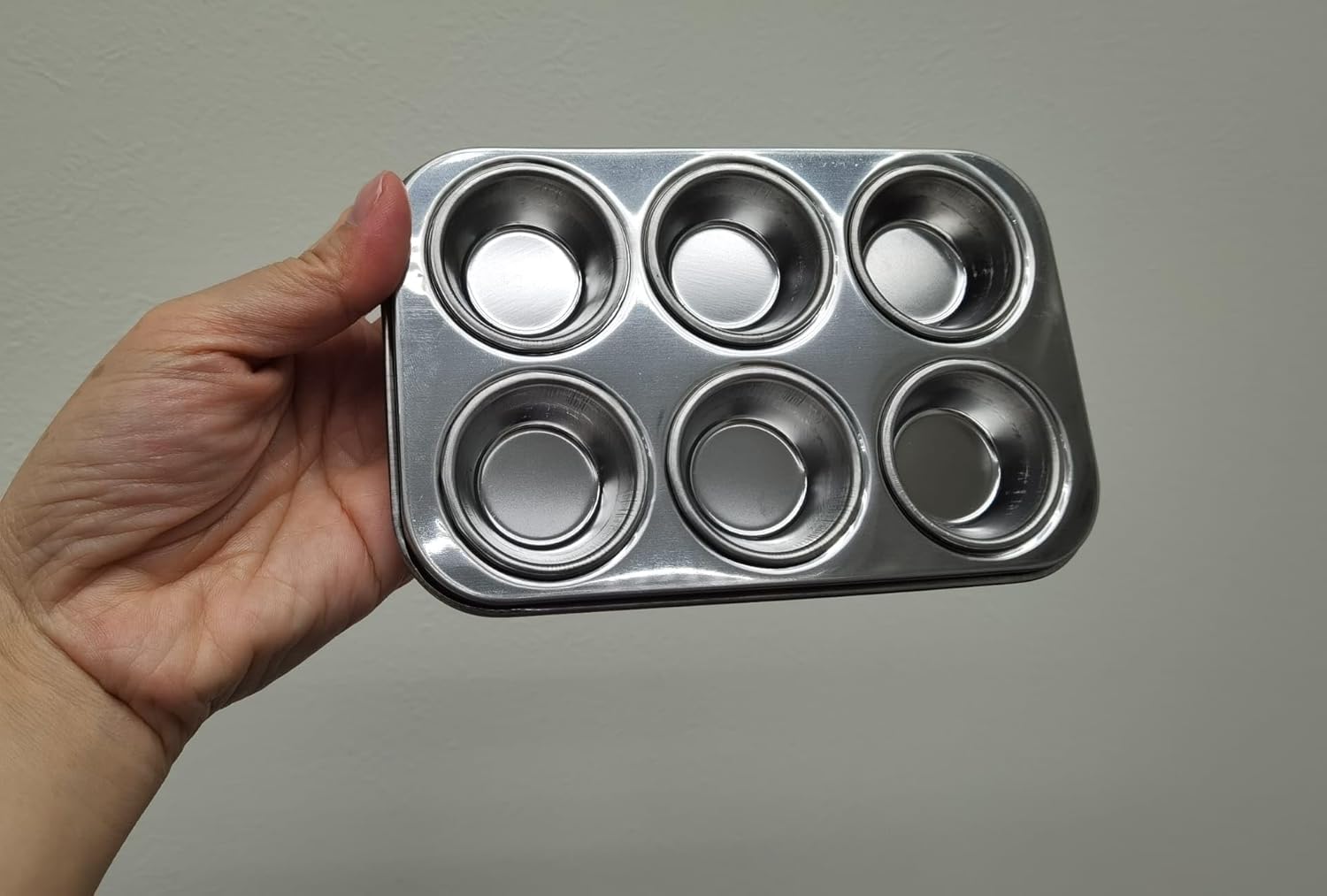Fox Run Micro Stainless Steel Muffin Pan
