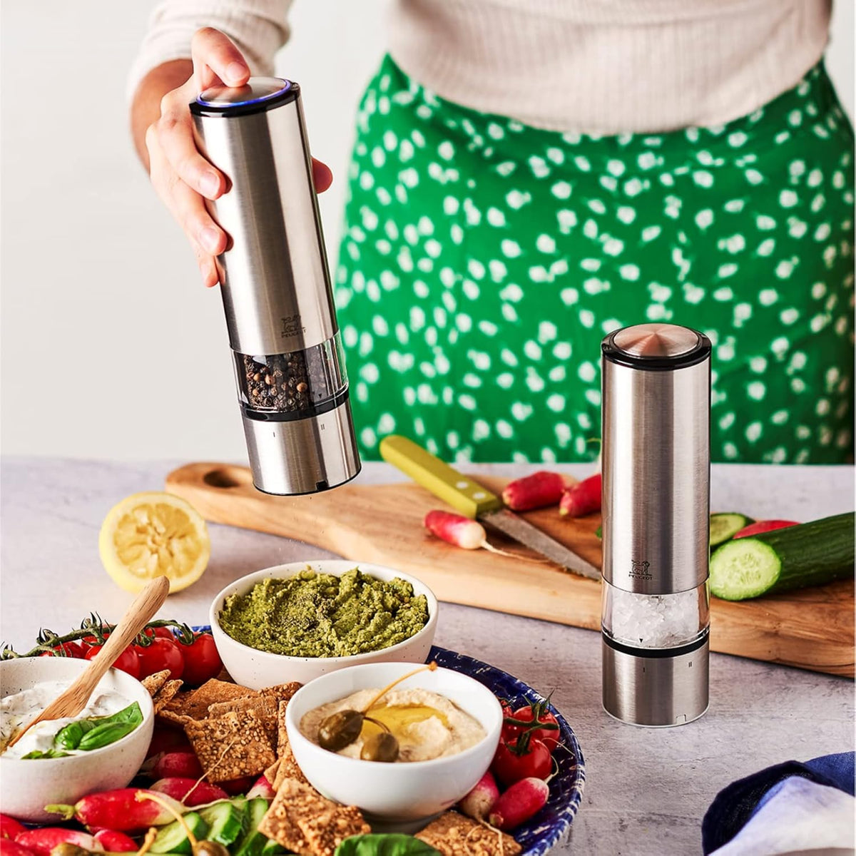 Peugeot ELiS Sense u'Select Electric Pepper Mill – 20 cm