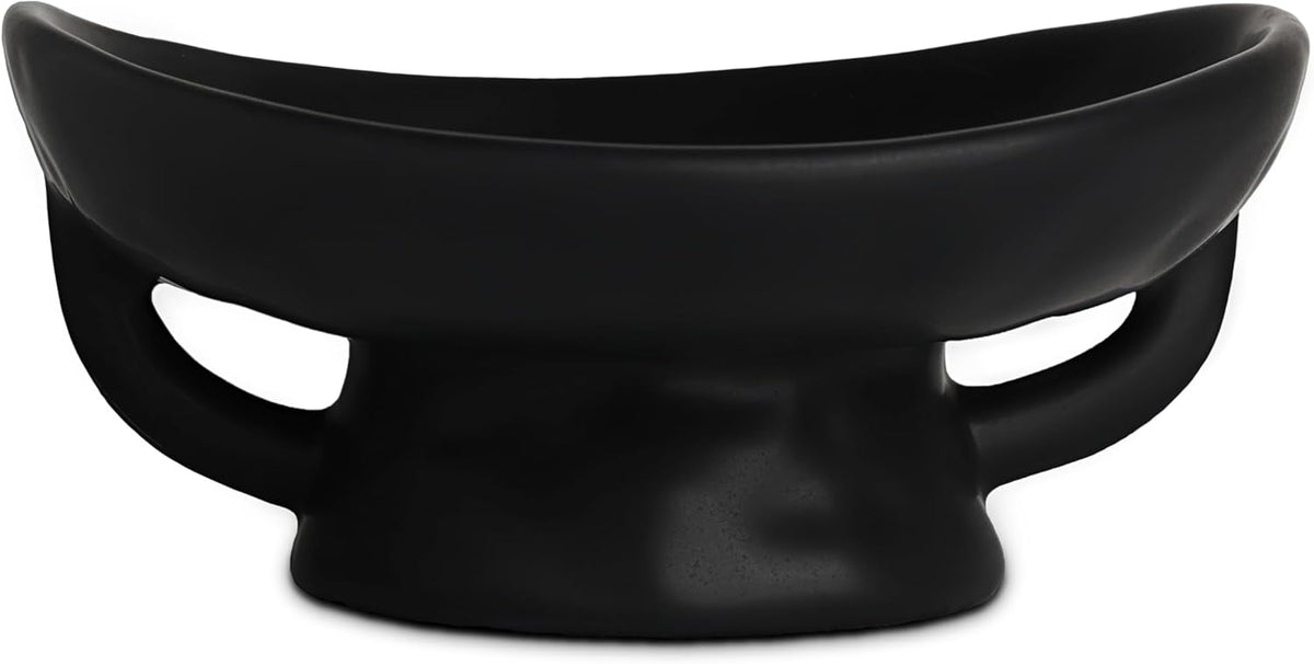 Fox Run Ceramic Fruit Bowl Black