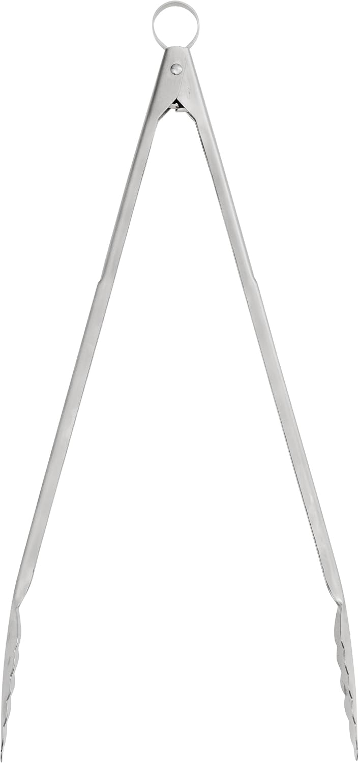 Cuisipro Locking Tongs – Stainless Steel, 16" / 40.6cm