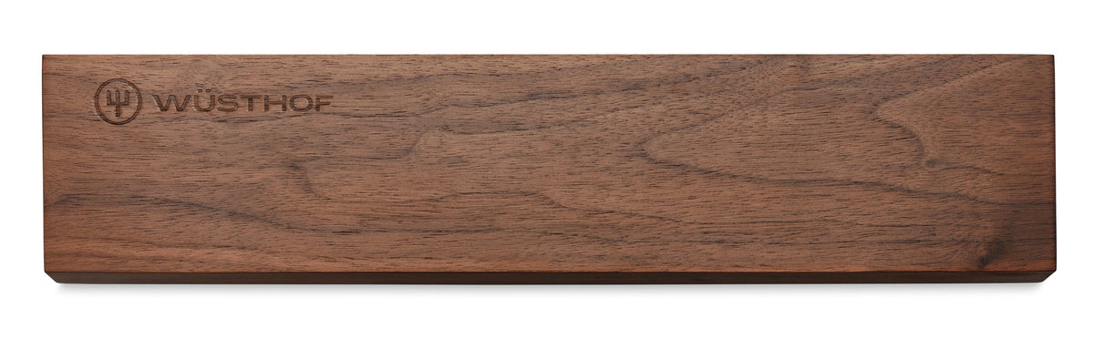 Wüsthof Magnetic Knife Holder Walnut – 12" Wusthof by Kitchen Niche