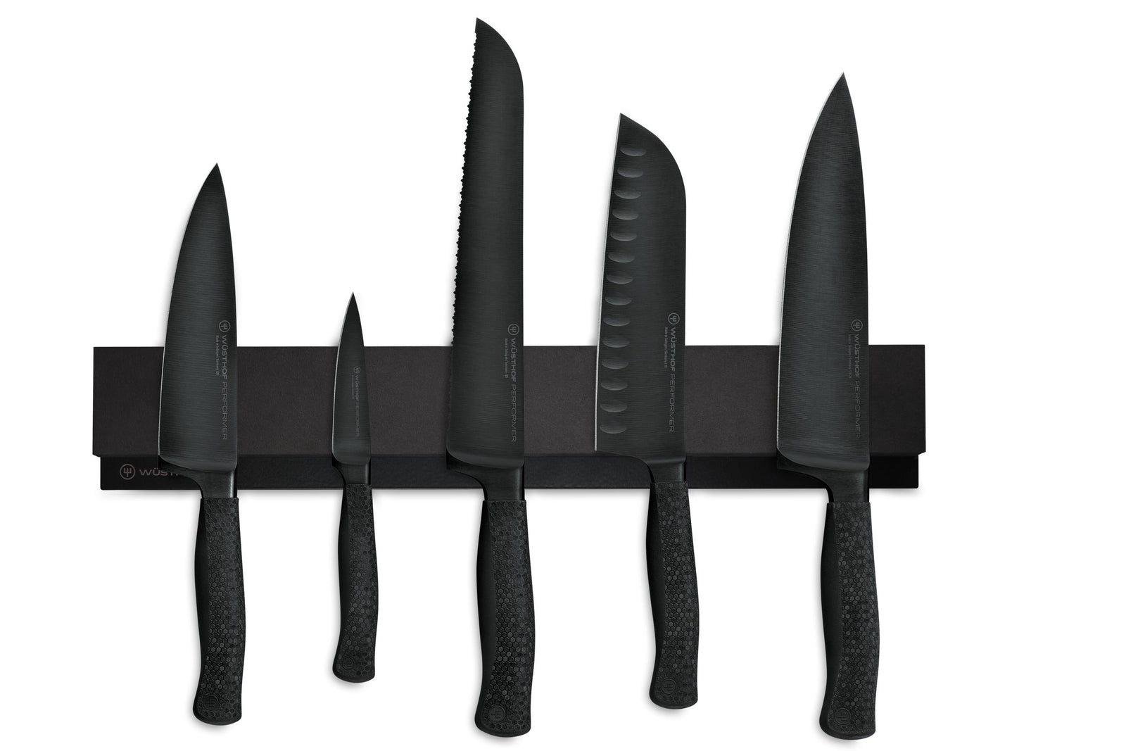Wüsthof Magnetic Knife Holder Black MDF – 16" by Kitchen Niche