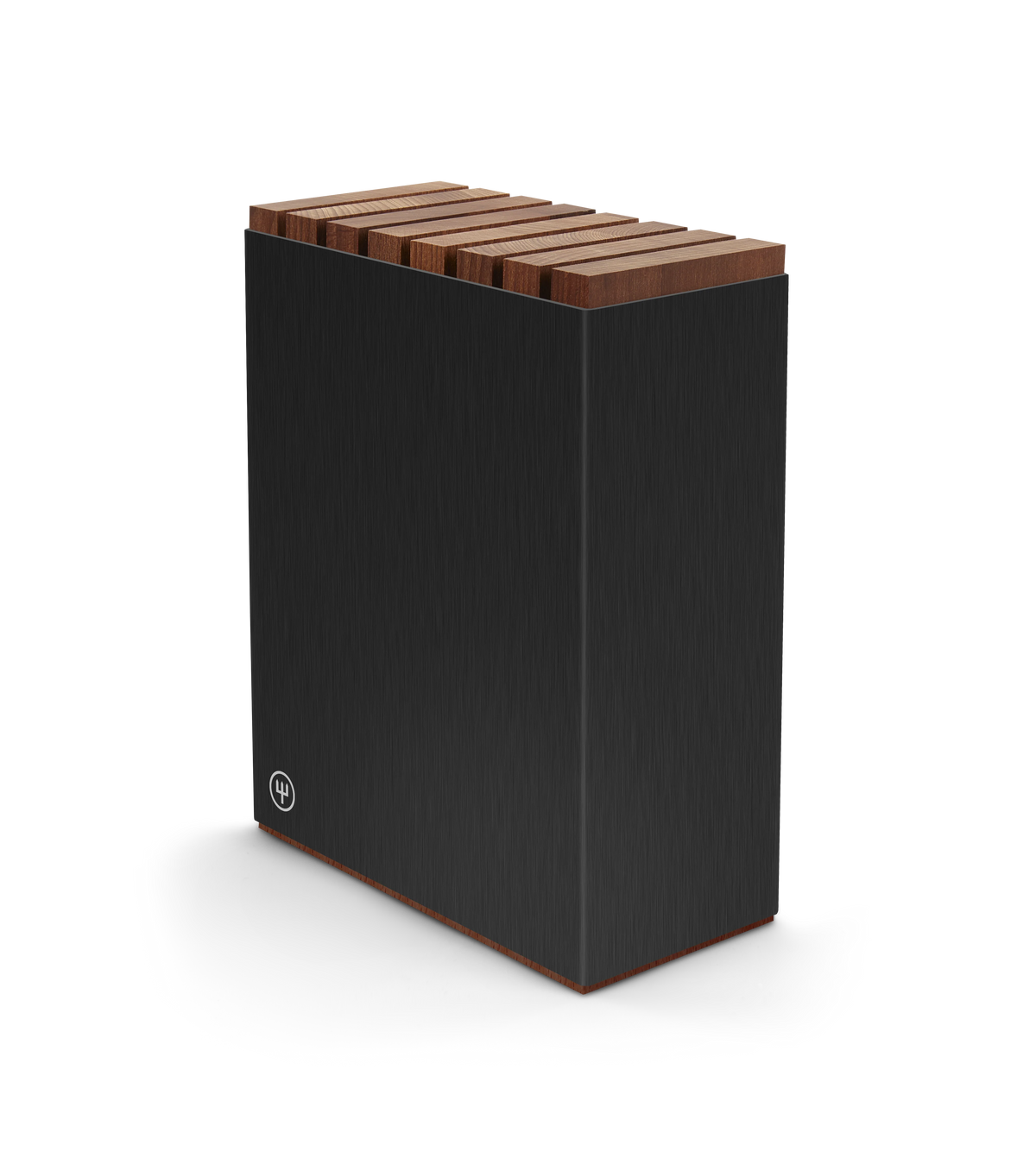 Wüsthof Performer Knife Block – Black Aluminum Wusthof by Kitchen Niche