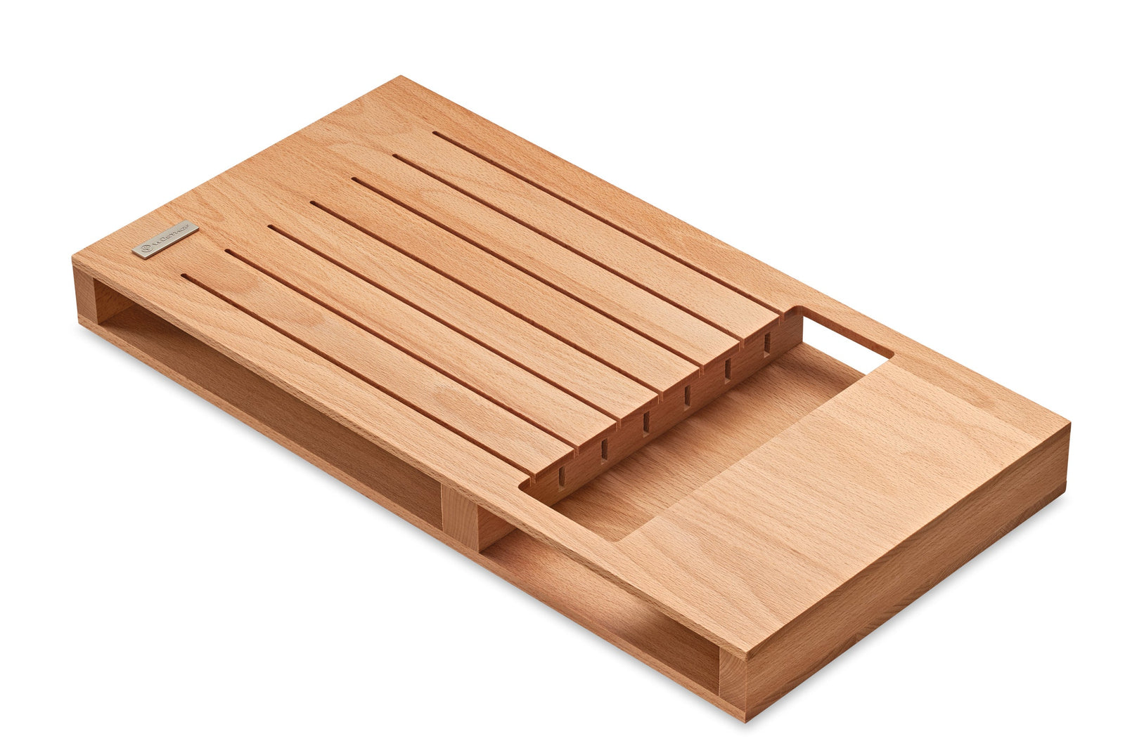 Wüsthof In-Drawer Knife Tray – 7 Slot Beech Wusthof by Kitchen Niche