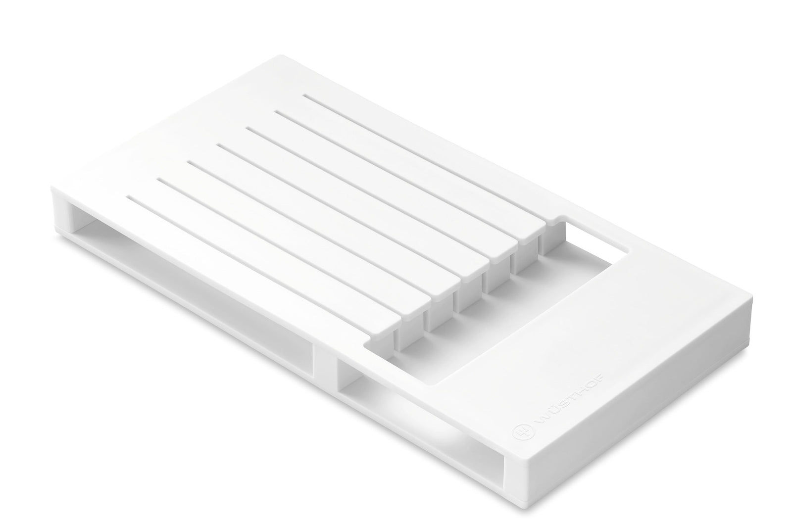 Wüsthof In-Drawer Knife Tray – 7 Slot White Wusthof by Kitchen Niche