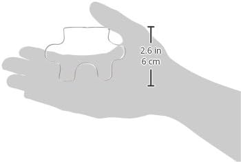 Fox Run Puzzle Pieces Cookie Cutter Set