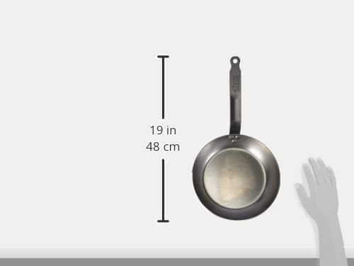 De Buyer Carbone Plus Lyonnaise Steel Fry Pan – 24 cm / 9.4 Inch
