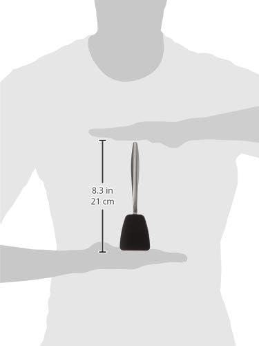 Cuisipro Piccolo Turner – 8" / 20 cm – Silicone Black Cuisipro by Kitchen Niche
