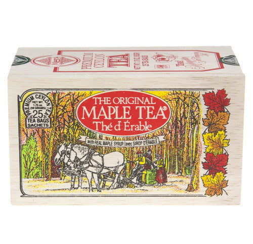 Metropolitan Tea Company Maple Tea – 25 Teabag Wood Box