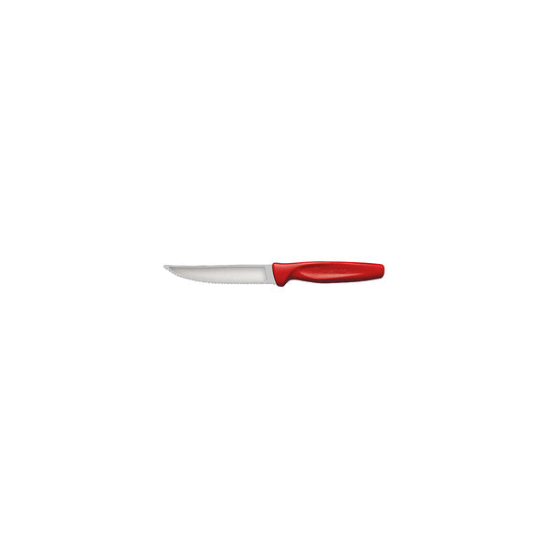 Wüsthof Create 4" Red Serrated Pizza/Steak Knife - Hanging