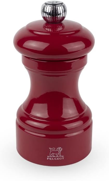Peugeot Bistrorama Manual Pepper Mill – Passion Red – 10 cm