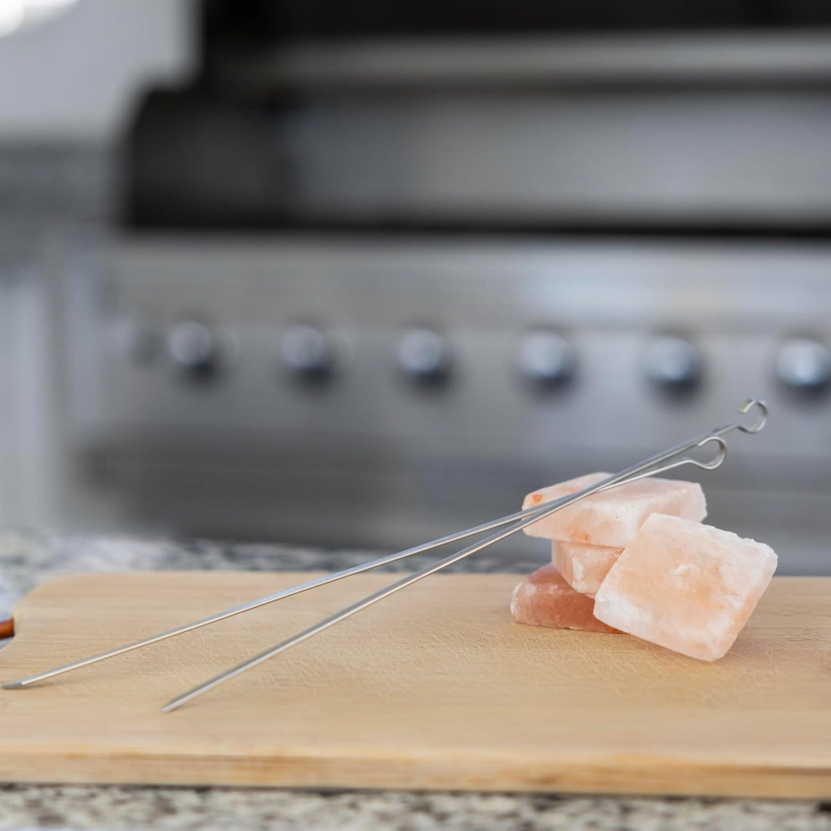 Outset Himalayan Salt Cube Skewers Set