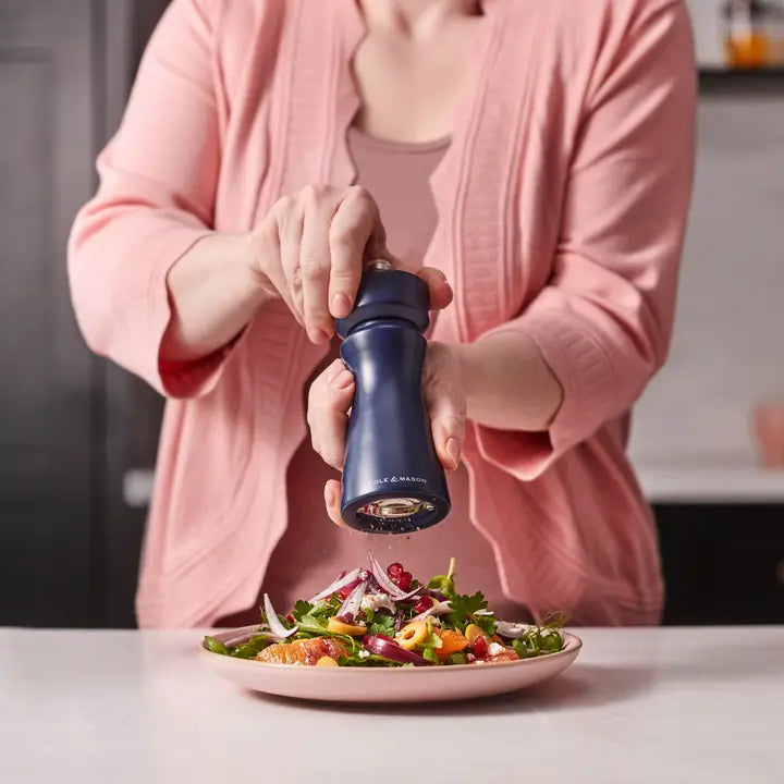 Cole & Mason Kenton Salt/Pepper Mill – Persian Blue – 6" / 15 cm