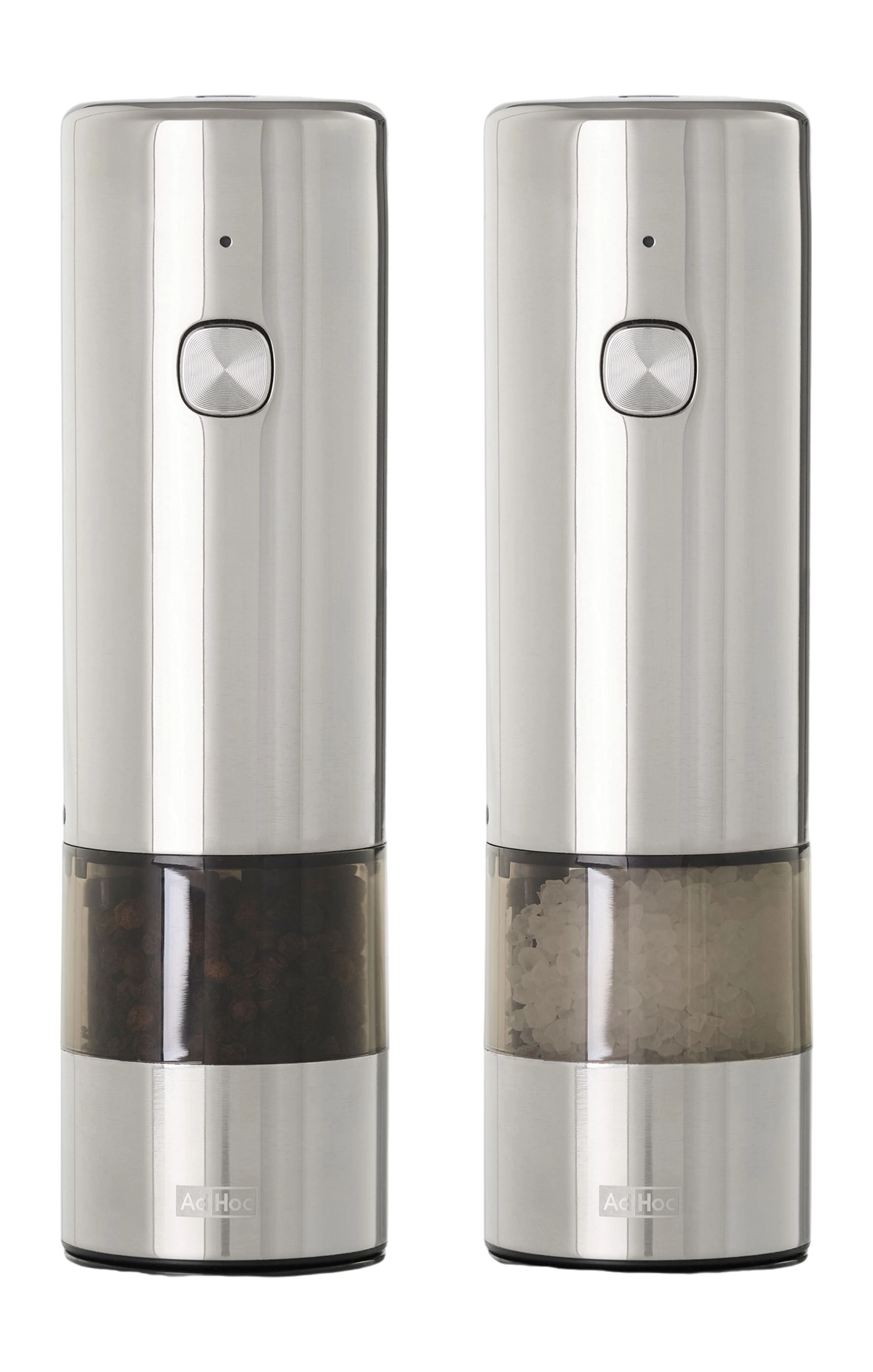AdHoc i.MILL Electric USB Pepper & Salt Mill Set – 6.7" / 17 cm