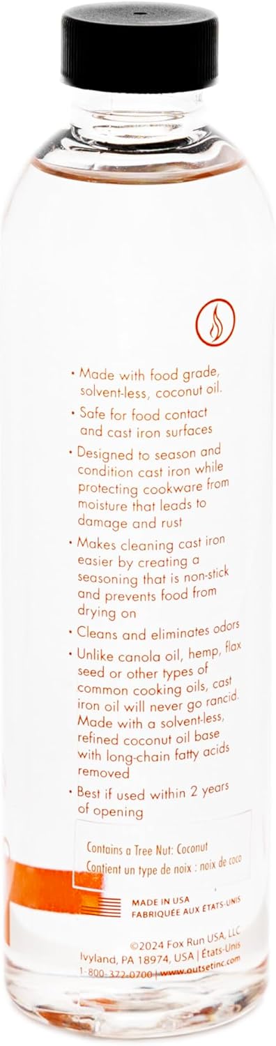 Outset Cast Iron Oil 8 oz