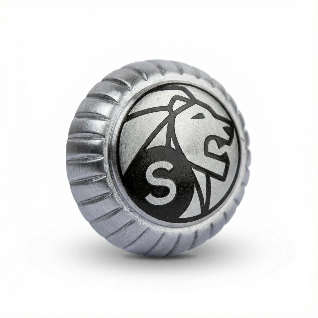 Peugeot Chrome Jewel Salt Mill Button / Knob