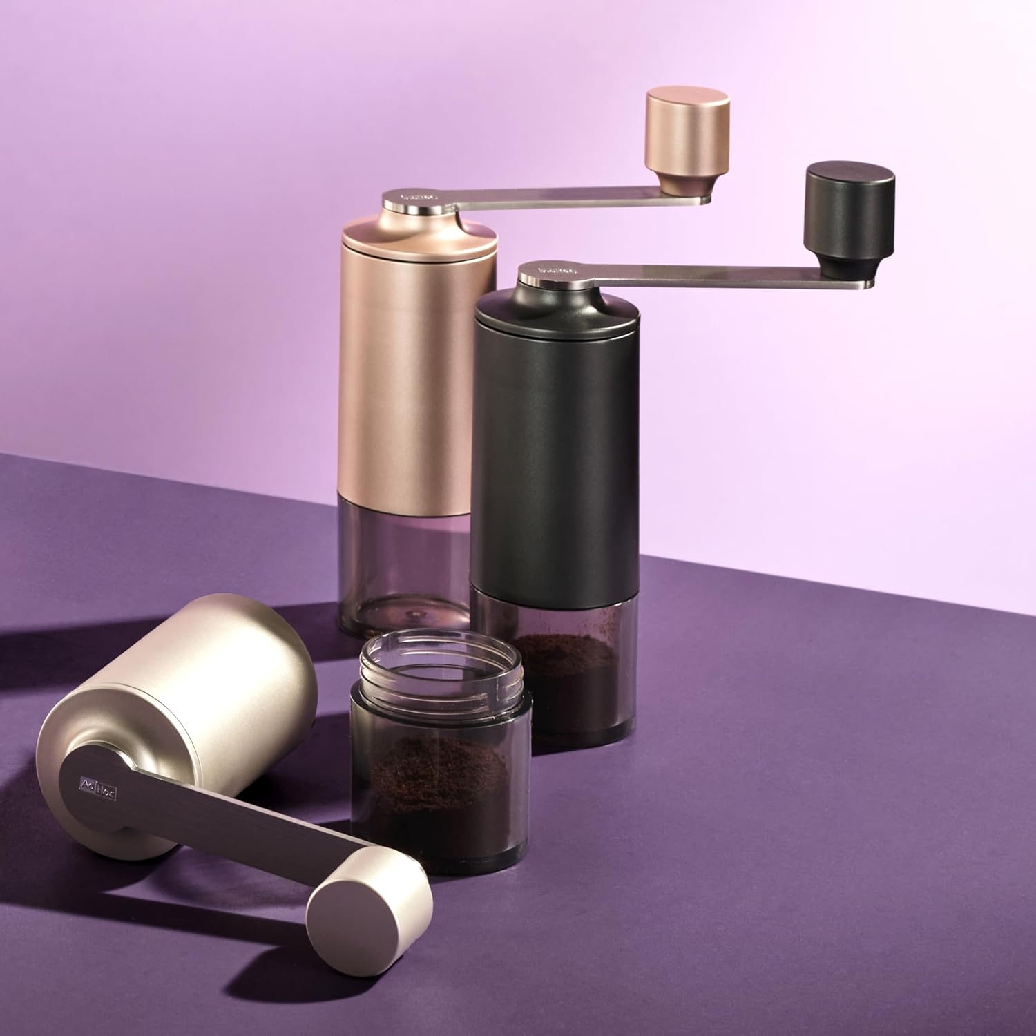 AdHoc Moro Manual Coffee Grinder – Dark Grey