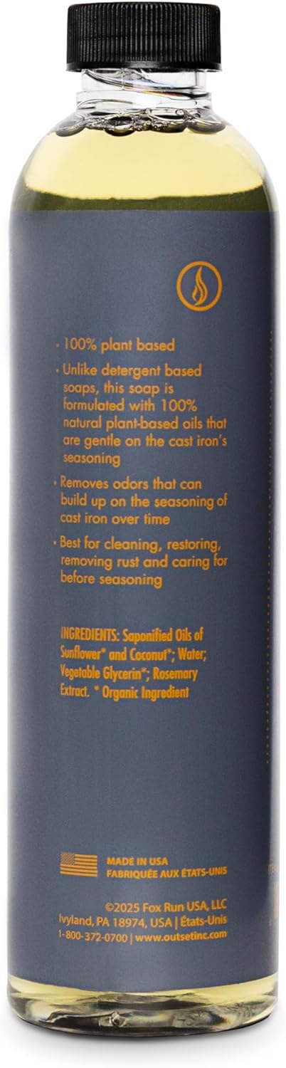 Outset Cast Iron Soap 8 oz