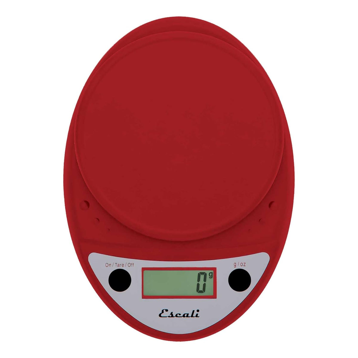 Escali Primo Digital Kitchen Scale – Warm Red