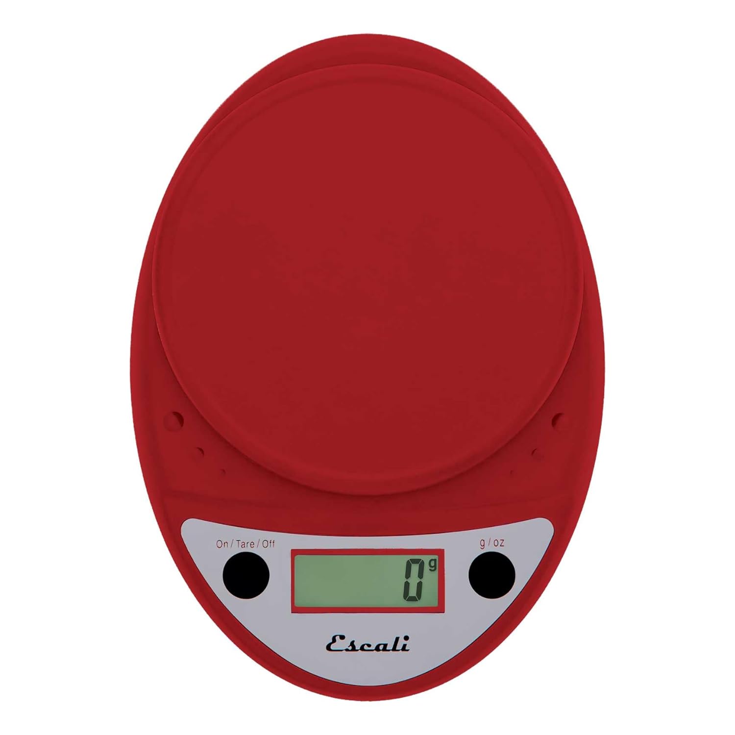 Escali Primo Digital Kitchen Scale – Warm Red