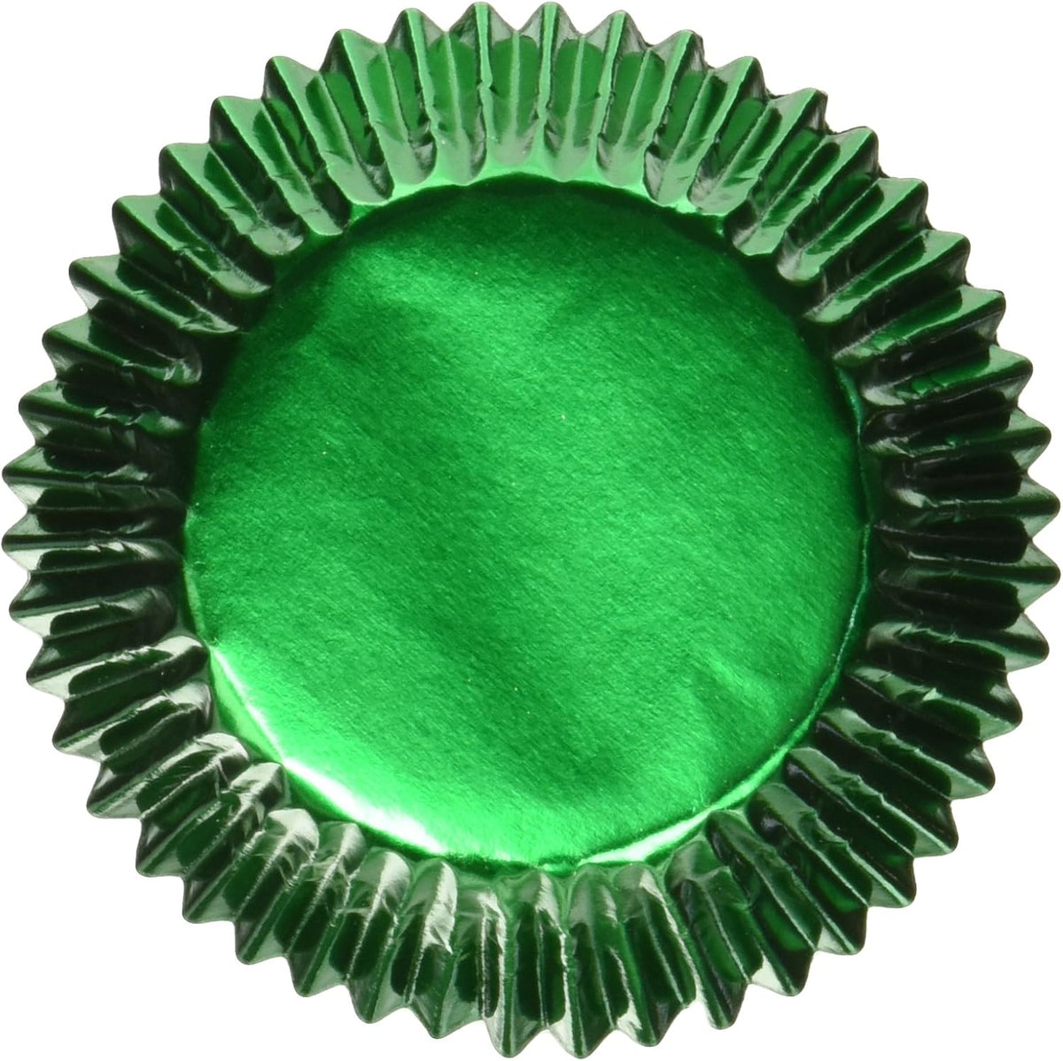 Fox Run Green Foil Bake Cups - 32 Pack