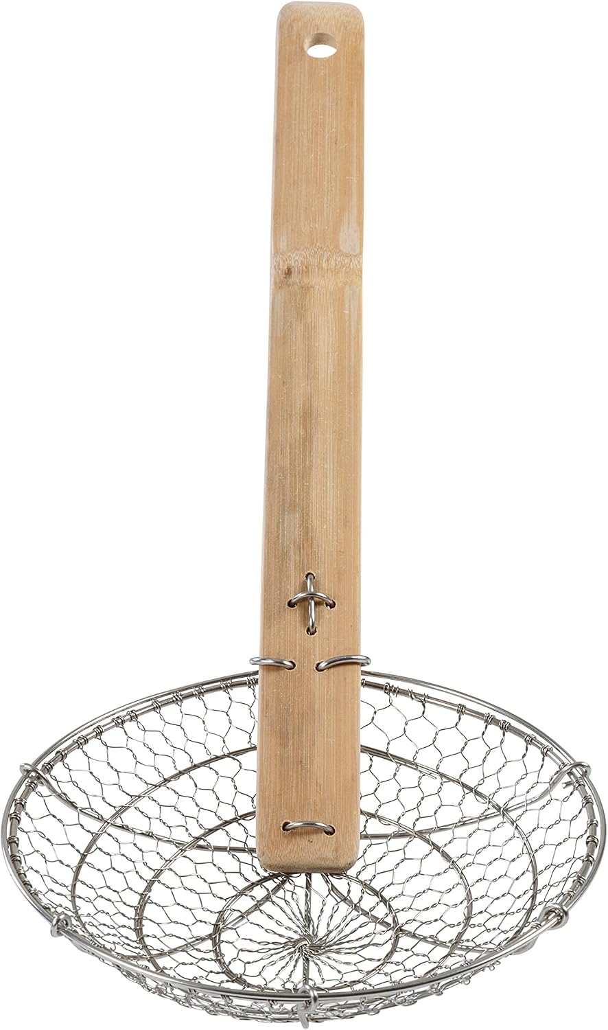 Joyce Chen Stainless Steel Spider Strainer – 7"