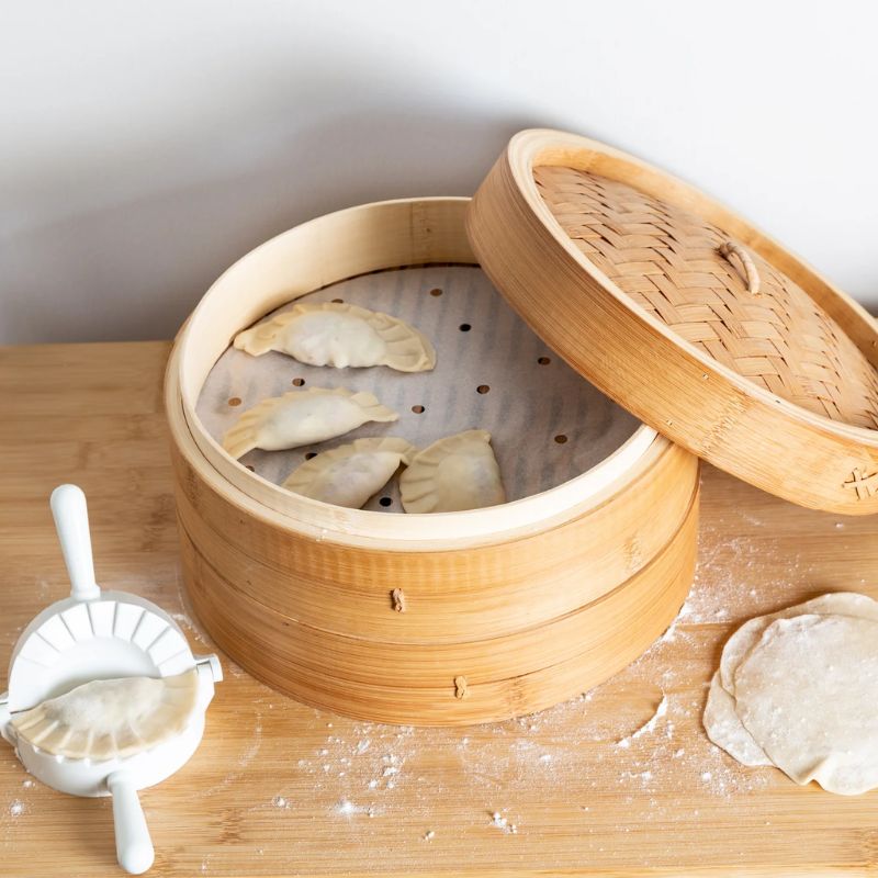 Joyce Chen Bamboo Steamer Papers, 9-Inch - 50 Count Joyce Chen by Kitchen Niche