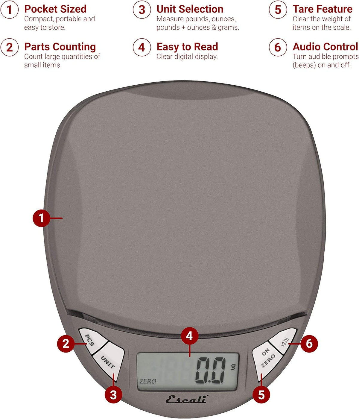 Escali Pico High Precision Pocket Scale