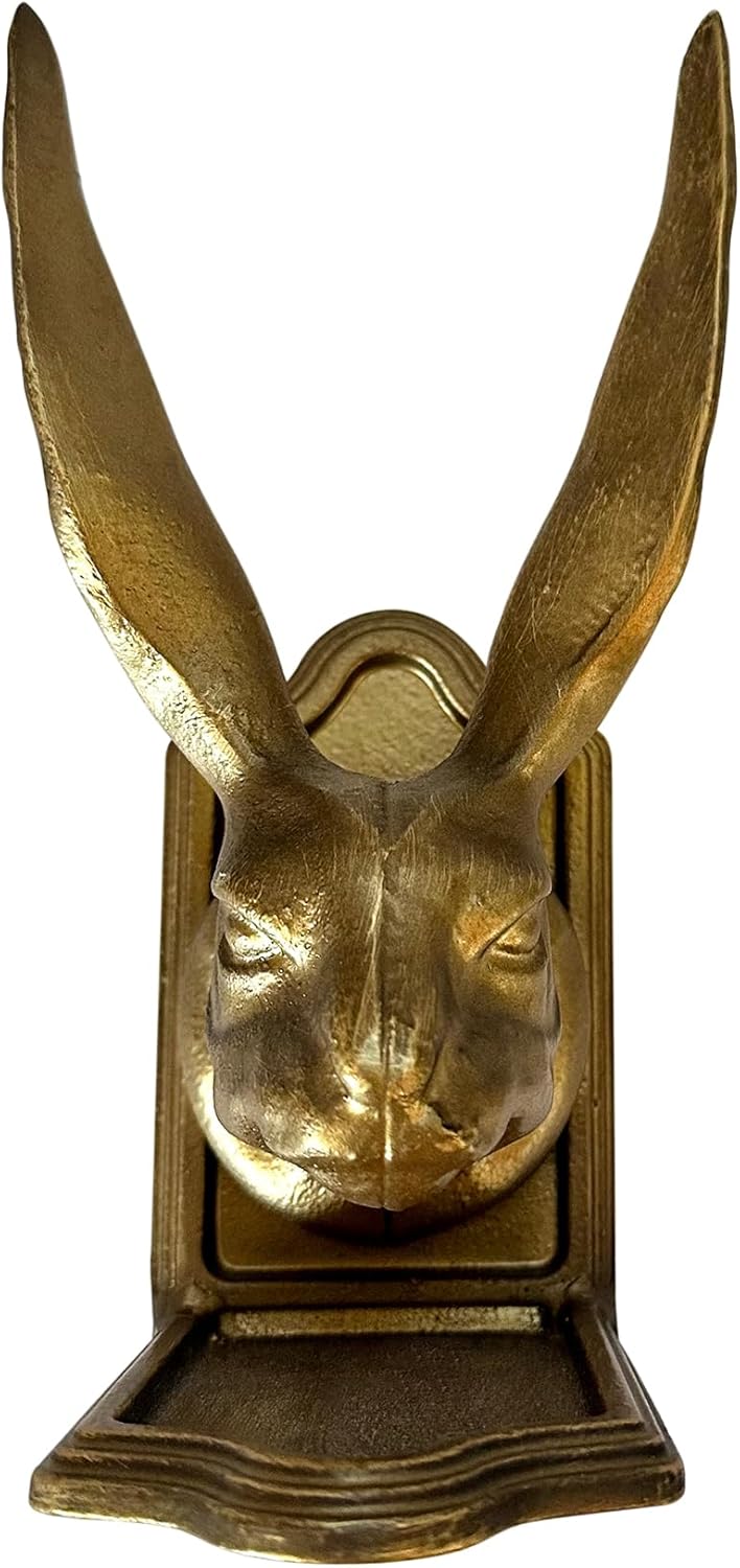 Fox Run Rabbit Iron Bookends, Set of 2