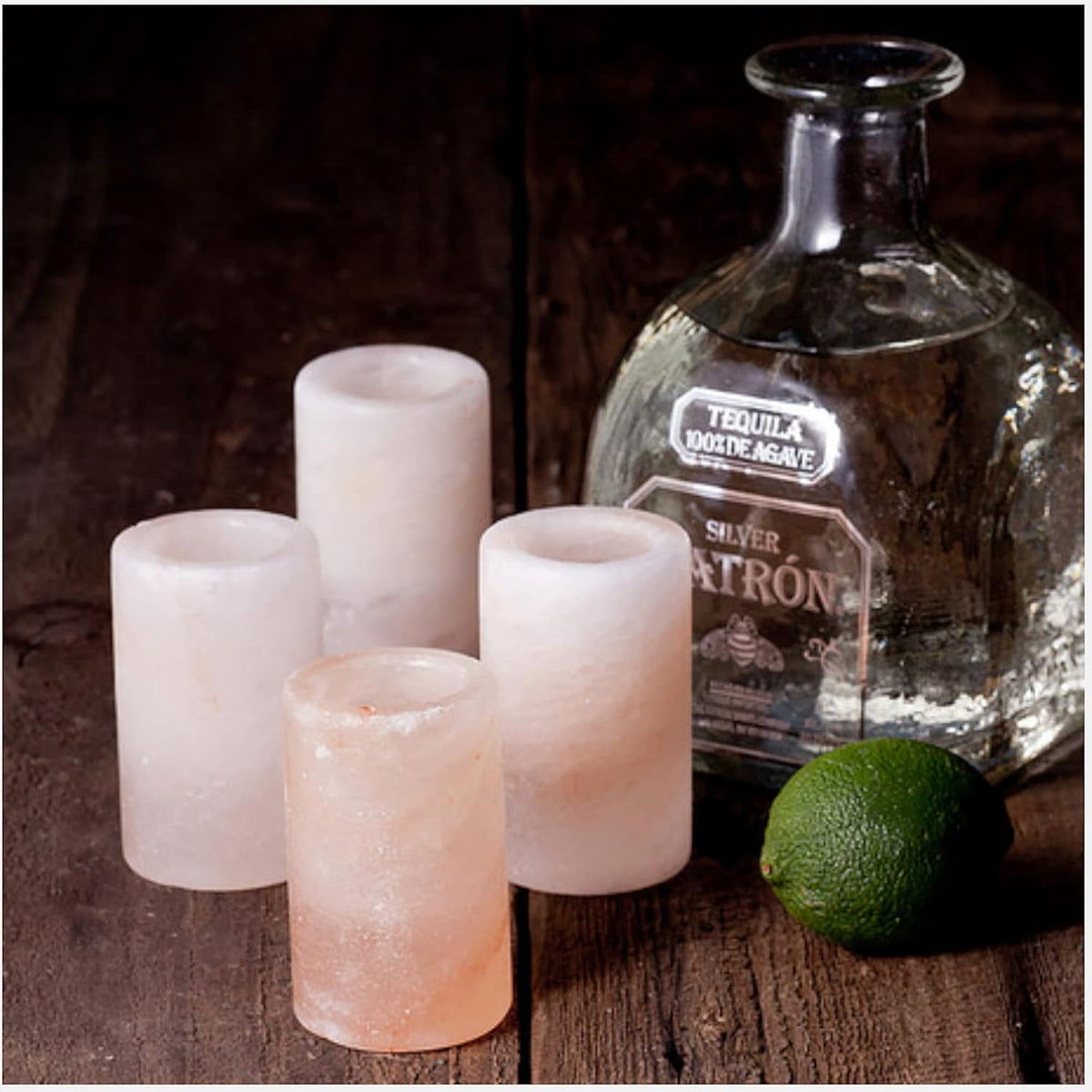 Outset Himalayan Salt Shot Glass Set of 4