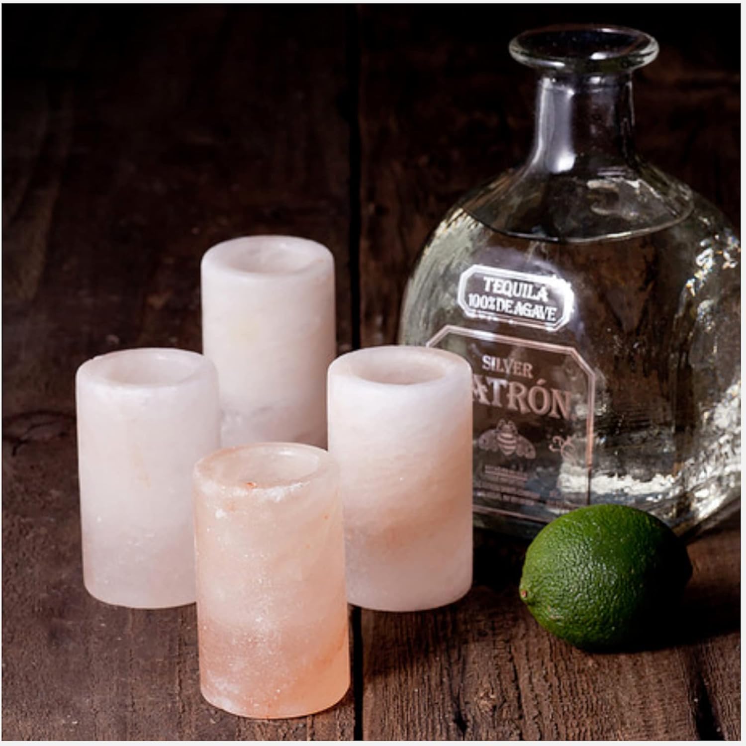 Outset Himalayan Salt Shot Glass Set of 4