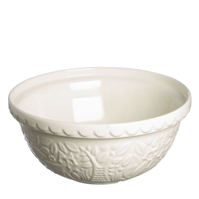 Mason Cash Forest Mixing Bowl 11.75-Inch Cream