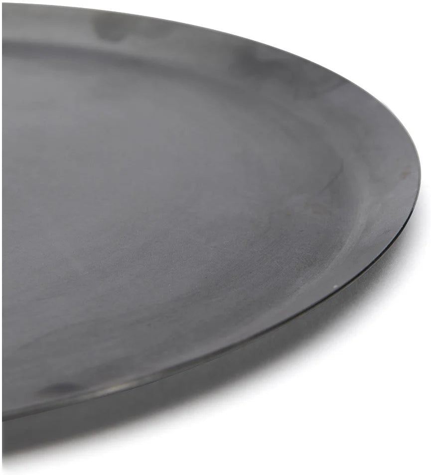 De Buyer Heavy Blue Steel Round Pizza Tray – 32 cm