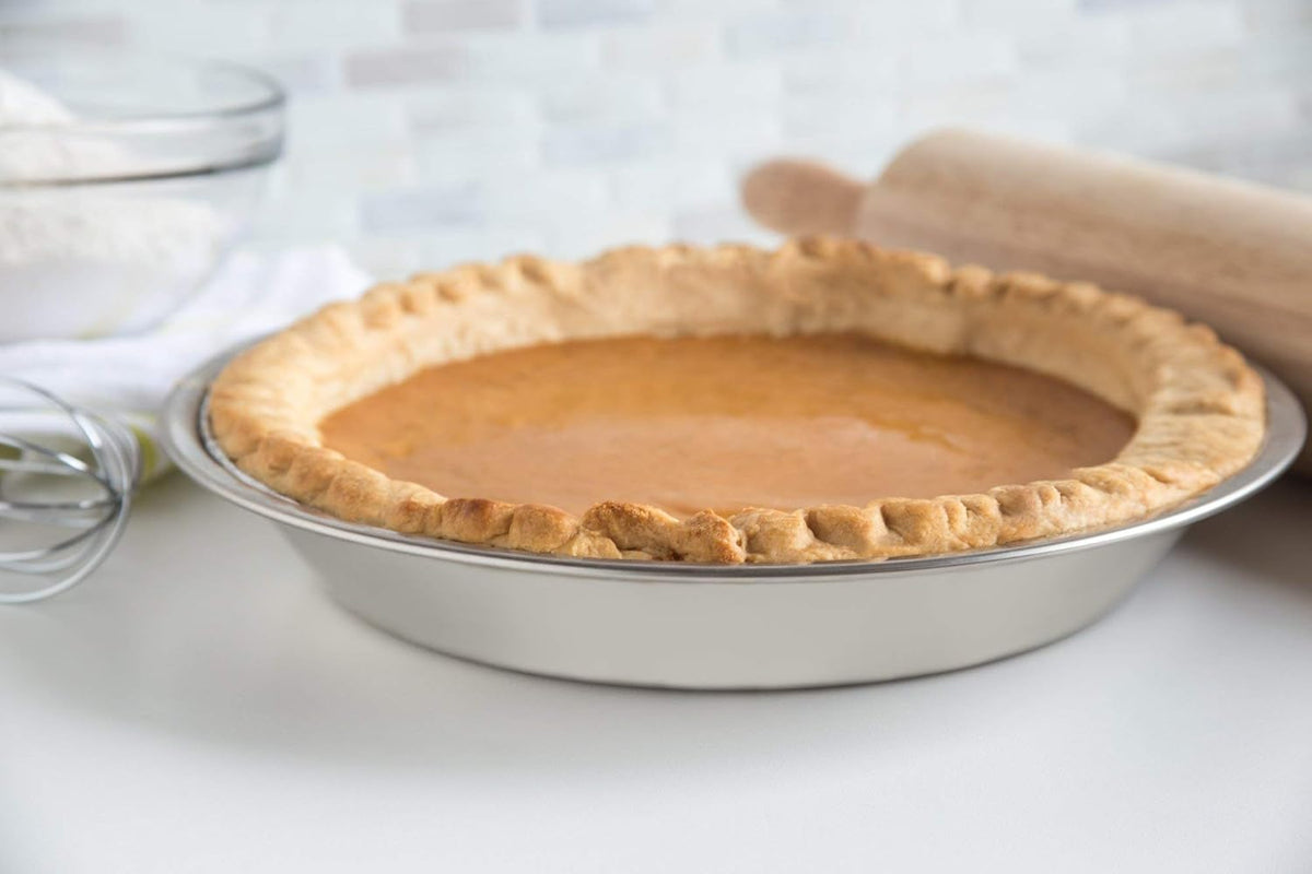Fox Run Stainless Steel Pie Pan 9"