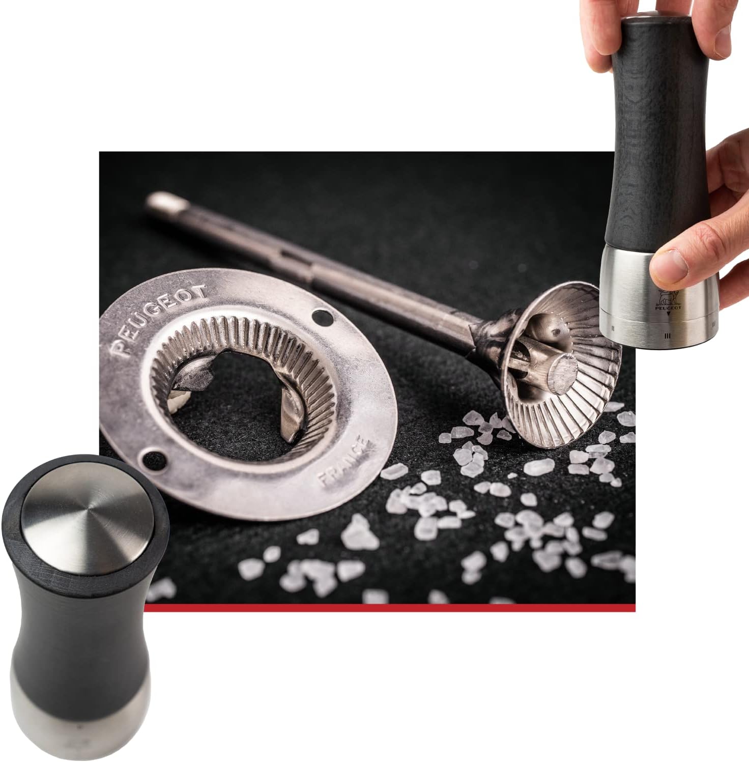 Peugeot Madras Select Graphite Salt Mill – 16 cm