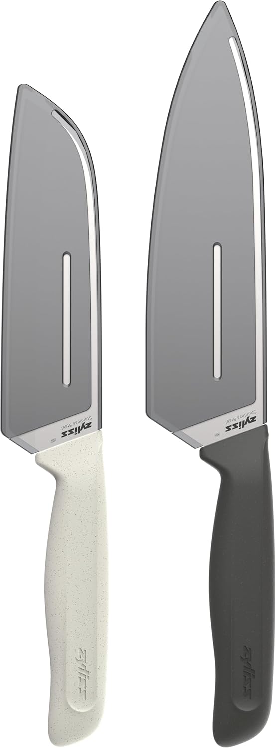 Zyliss Classic 2 Pc Knife Set – Chef & Santoku