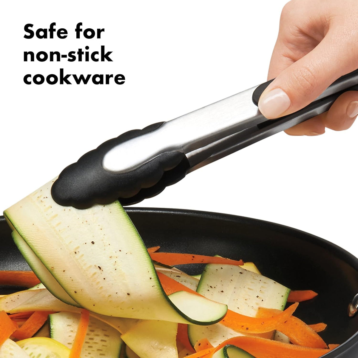 Oxo Good Grips Non-Stick Locking Tongs Set