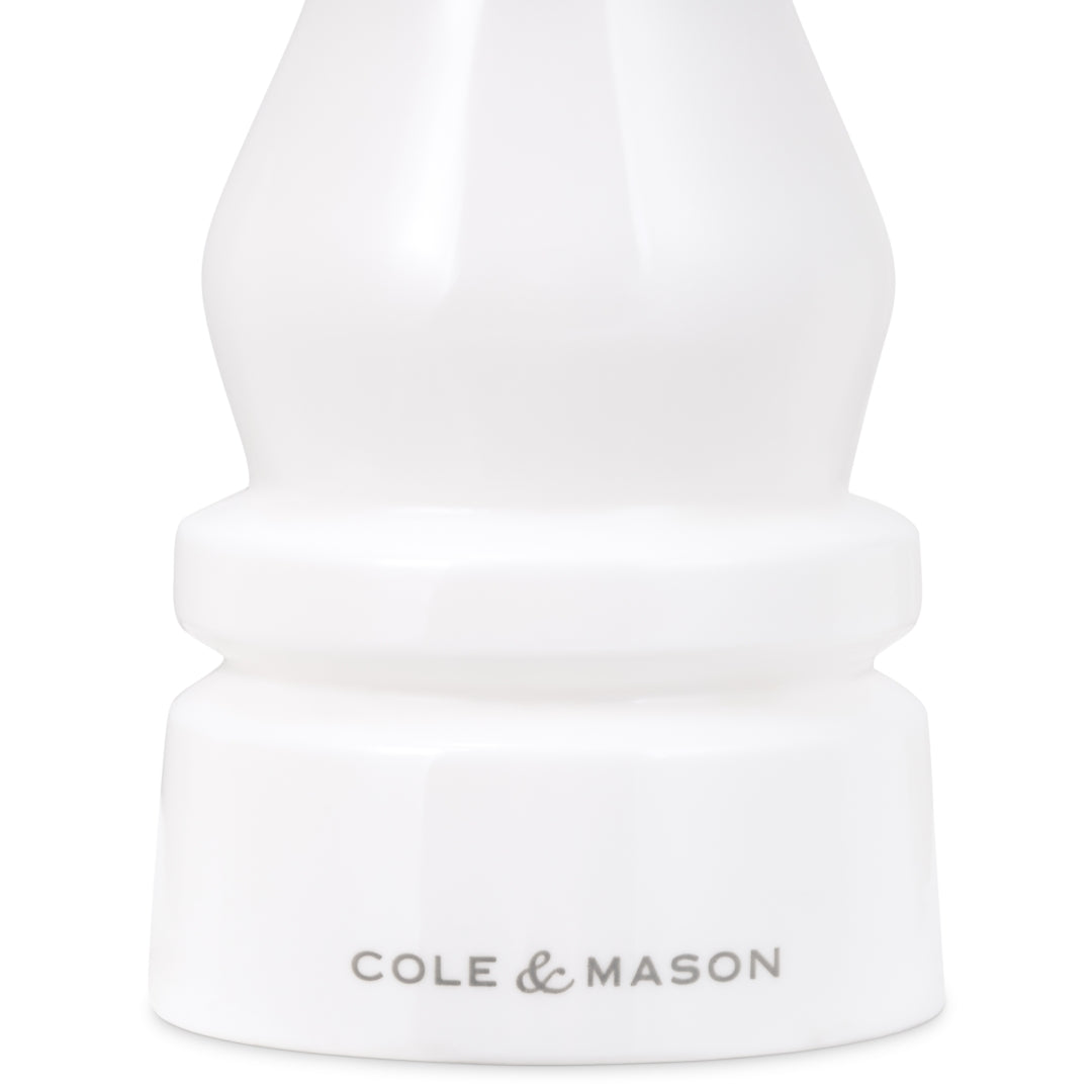 Cole & Mason London Salt Mill – White Acrylic