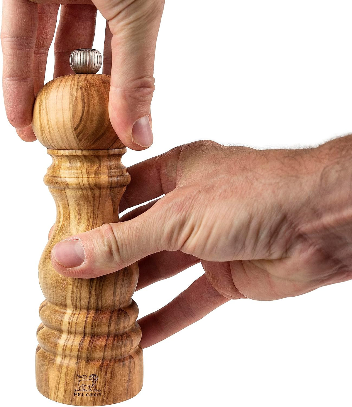 Peugeot Paris Olive Wood Pepper Mill – 18 cm