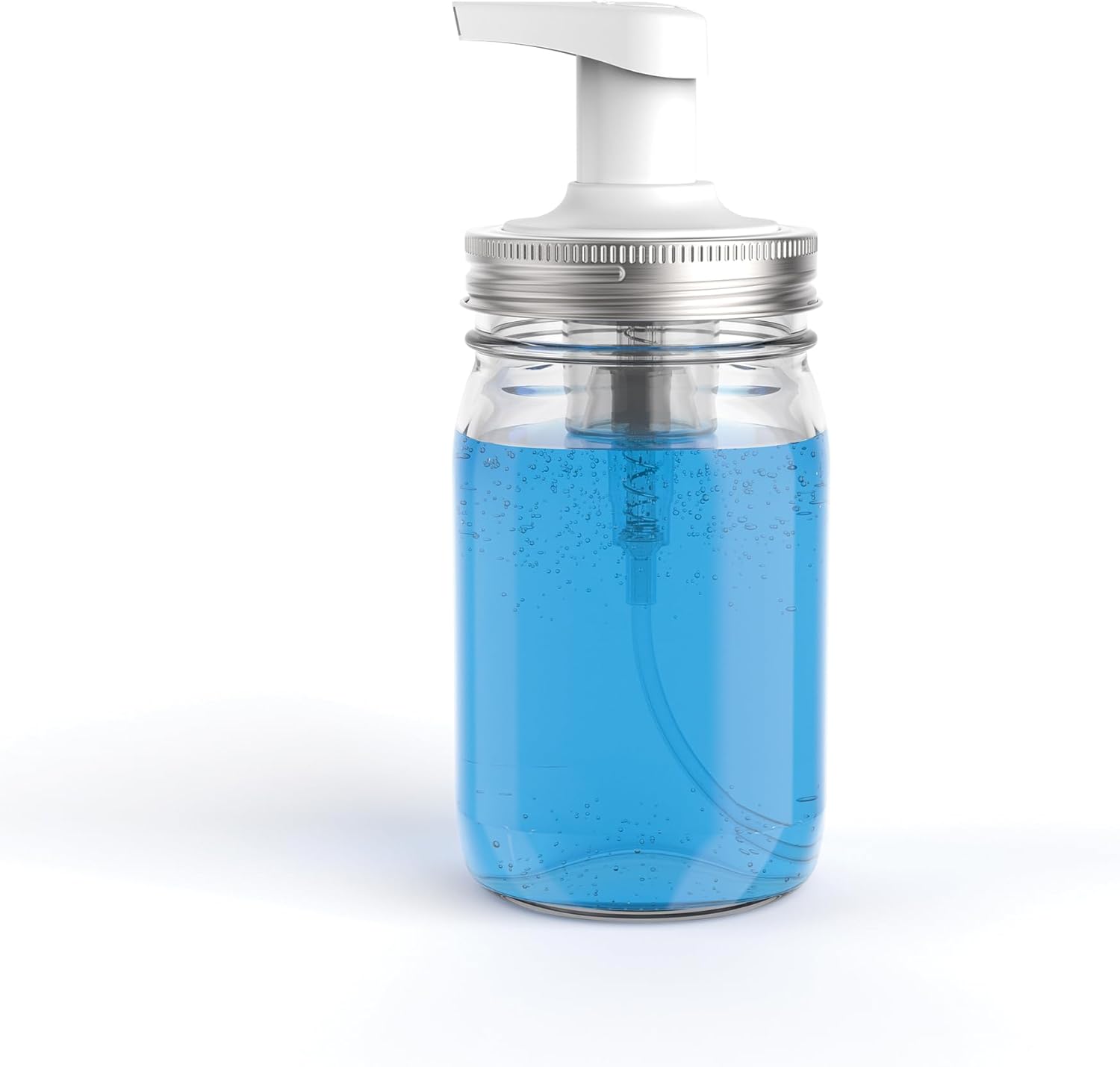 Jarware White Foam Soap Pump