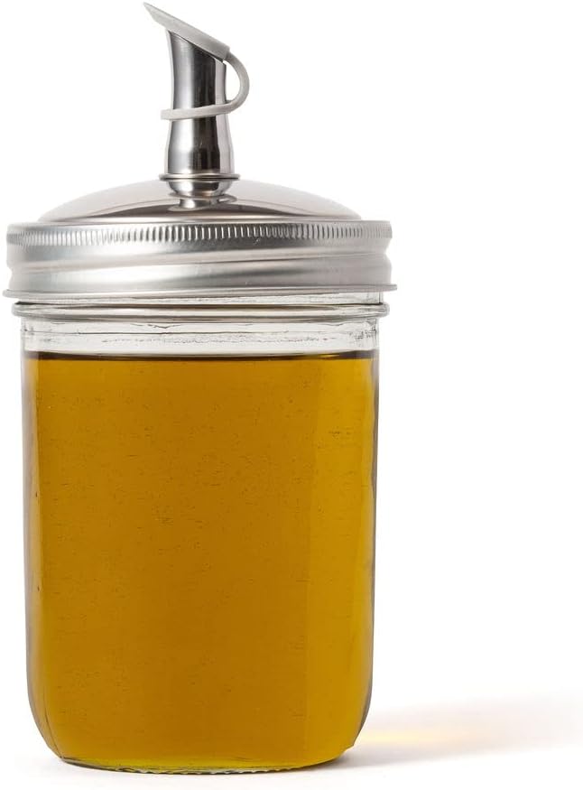 Jarware Stainless Steel Oil Cruet Lid